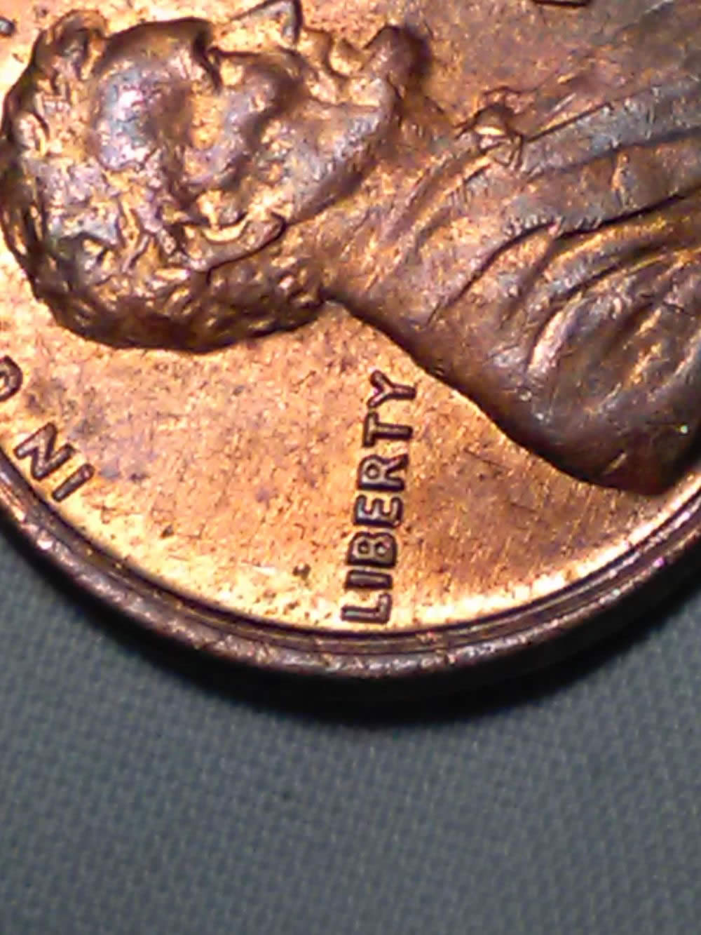 1982-P-Lincoln-Cent-With-Misaligned-Die-Mad